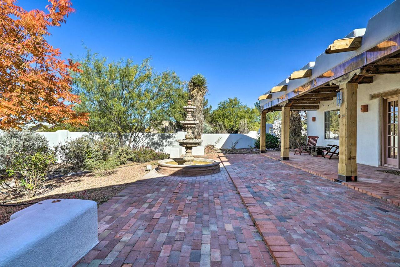 Las Cruces Home La Casa Blanca With Courtyard Ngoại thất bức ảnh