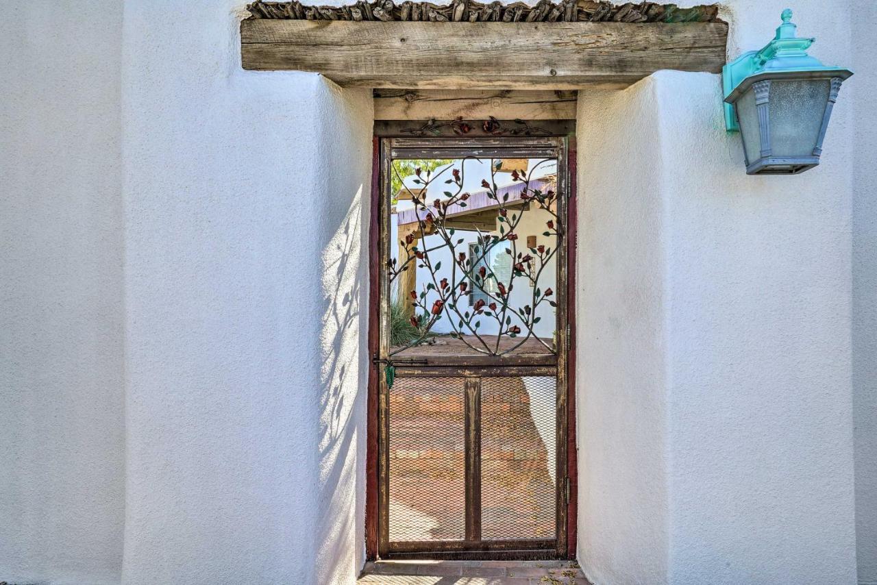 Las Cruces Home La Casa Blanca With Courtyard Ngoại thất bức ảnh